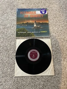 Vinyl Record - Istanbul At Sunset- Authentic Folk Dances Of TURKEY - Picture 1 of 4