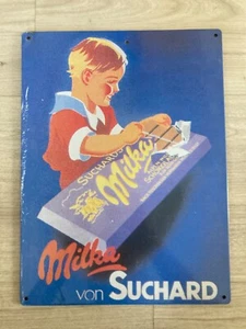 Milka Schokolade, XXL 3D Blechschild, 90er Jahre Werbeschild - Bild 1 von 1