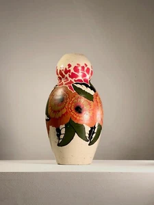 1930 BETSY AUGERON VASE CERAMIQUE ART-DECO NOUVEAU MODERNISTE WIENER WERKSTATTE - Imagen 1 de 12
