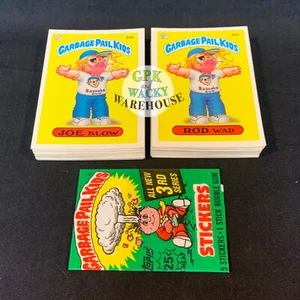 MÜLL EIMER KINDER 3. SERIE 3 KOMPLETT 88 KARTEN SET 84AB-124AB VARIANTEN SET - Bild 1 von 3
