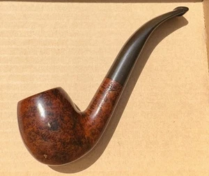 Newcastle The Tinder Box Vintage Pipe 184 England Estate Briar Bent Shape - Picture 1 of 1