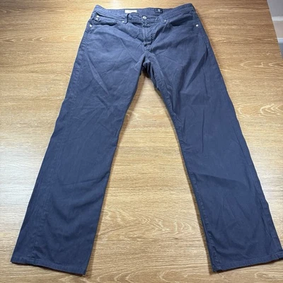 Pantalones para hombre AG Adriano Goldschmied The Protégé 33x34 azul marino pierna recta Foto 1 de 4