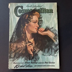 Vintage Cosmopolitan Magazine: June 1940, Full Size Original - Foto 1 di 12