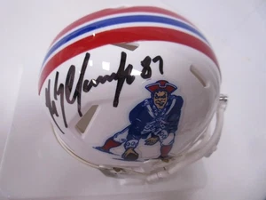 Rob Gronkowski AUTOGRAPH New England Patriots Mini Helmet *Player Holo* SIGNED - Picture 1 of 3
