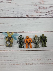 LOTTO 5 MINIFIGURE HALO MEGA CONSTRUX BLOKS UNSC Spartan, ecc. lotto misto 4 - Foto 1 di 4