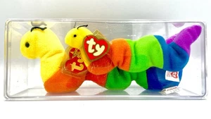 Ty Beanie Babies Inch Caterpillar Mom Teenie 2 Tags Canadian w/ Errors 1993/1995 - Picture 1 of 11