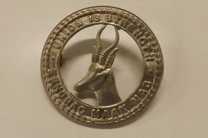 SOUTH AFRICAN MILITARY CAP BADGE 4.75CMS BY 4.75CMS (4099) - Picture 1 of 3