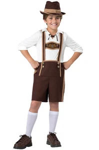 Bavarian Guy Oktoberfest Costume Boys (12yo) - Picture 1 of 1