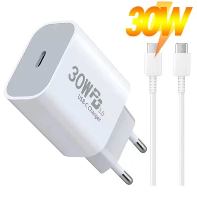 TELEFONMAX Für iPad Pro iPad Air Usb C Adapter 30W Schnellladegerät Netzteil Ladekabel