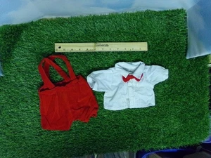 fits CABBAGE PATCH KIDS RED VELVET SHORT SET - Picture 1 of 3
