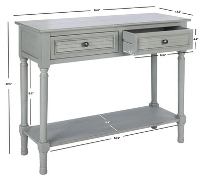 MESA CONSOLA SAFAVIEH TATE 2 PUERTAS, Precio rebajado 2172763881 CNS5720C Foto 1 de 4