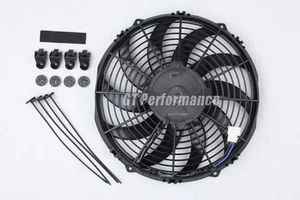 Ventilateur Extra Plat 335mm Universel 160W Ventilo Type Spal pour Radiateur - Zdjęcie 1 z 1