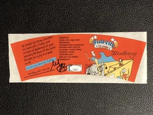 Mark Arm Signed Mudhoney Ice Cream Label Green River Sub Pop Seattle JSA COA - Picture 1 of 10