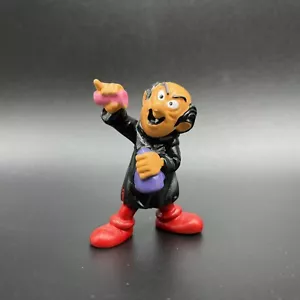 Schlumpf 20232 Gargamel mit zwei Gläsern Rosa + Lila | schleich smurf schlümpfe - Bild 1 von 5