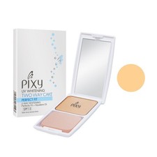 Pixy UV Whitening SPF15 Natural White Two Way Cake Perfect Fit 12.2g