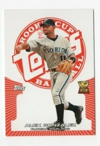 2005 Topps Rookie Cup ORANGE ALEX GONZALEZ FLORIDA MARLINS #115 149/399 - Picture 1 of 9