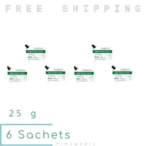 6 Sachets X 25 g SKINOXY FACIAL MASK Acne Calm & Clear Overnight Mask Facial - Picture 1 of 8