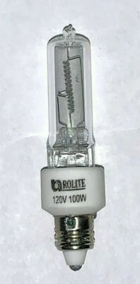 100W - 120V JD MC E11 Base (Clear) Light Bulb (6 Pack) - Image 1 of 4