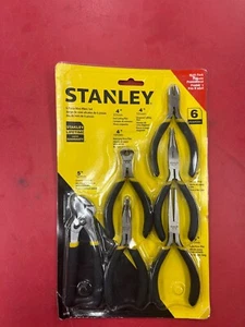 Stanley 84-079 Plier Set: 6 Pc, Mini Pliers Comes in Display Card - Picture 1 of 2
