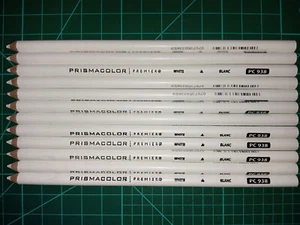 12 matite bianche a nucleo morbido Prismacolor Premier 3365 - Foto 1 di 6