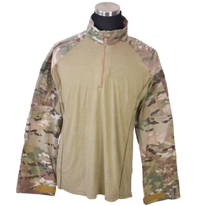 Crye Precision G4 NSPA Combat Shirt Large Green Brown Camo - Picture 1 of 11