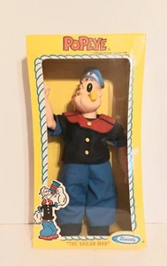 POPEYE L'uomo marinaio 1979 K.F.S. Bambola in vinile morbido mai aperta Uneeda 16" nuova con scatola - Foto 1 di 14