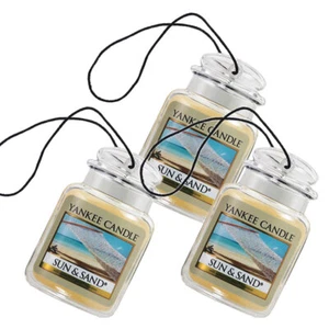 Yankee Candle Car Jar Ultimate Geruchsneutralisierender Lufterfrischer, Sonne & Sand 3 Stück - Bild 1 von 1