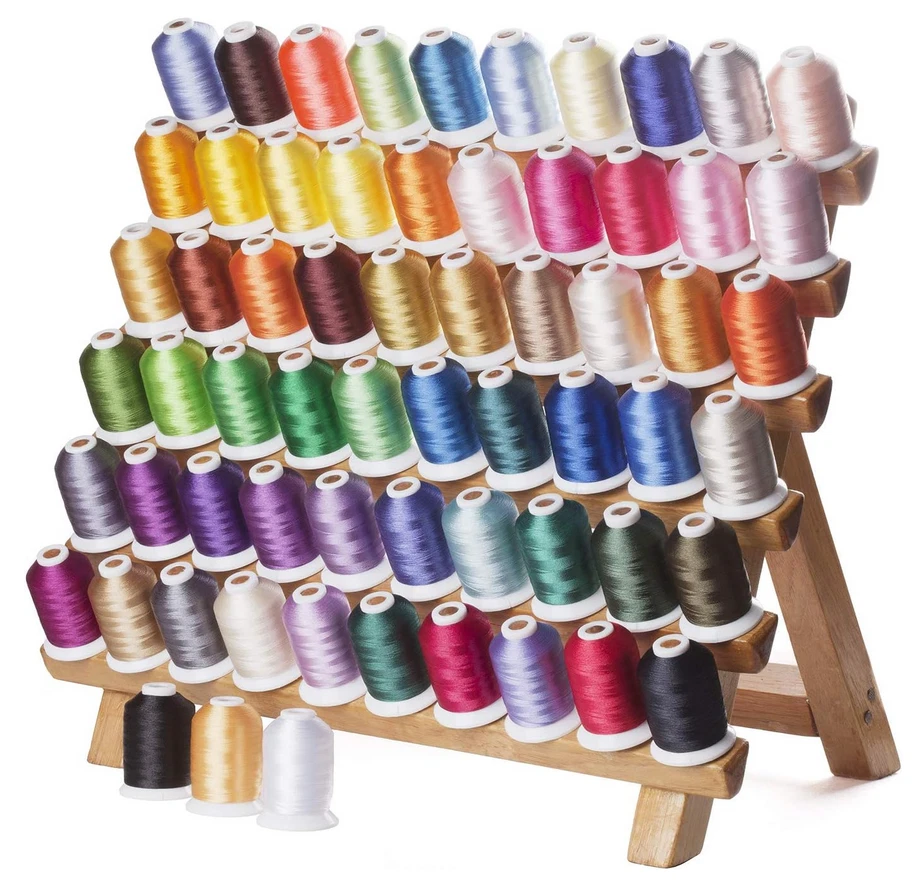 Simthread High Quality Embroidery Machine Threads Assorted Colours All Kinds x63 - Image 1 of 4