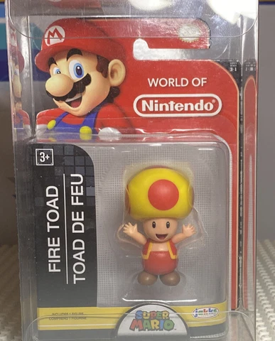 Mint Edition. Nintendo  Fire Toad 2.5" Jakks Pacific RARE Only In Mexico Cover