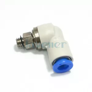 KSL06-M6 M6x1-6 mm Pushfit Gelenk Ellenbogen KS Drehverschraubung Stecker - Bild 1 von 4