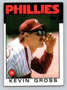 1986 Topps #764 Kevin Gross Philadelphia Phillies - Imagen 1 de 2