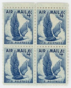 US Scott #C48 4er Block | postfrisch NH | XF Extra Fine - Bild 1 von 2