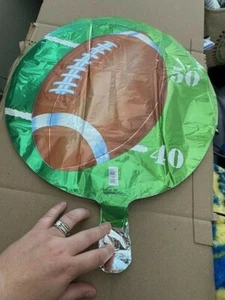 Football Foil Balloon 17" New!!! - Picture 1 of 1