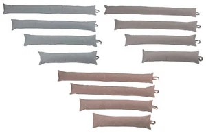 Chenille Draught Excluder 3ft 4ft 5ft 6ft Long Door Window Draft Guard Stopper - Picture 1 of 24