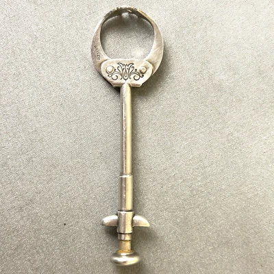 VTG WMF Art Nouveau 1900s Sugar Cube Grabber Cocktail Bar Tong  4" L Silverplate - Image 1 of 4