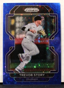 2022 Panini Prizm Trevor Story 4 Blue Donut Circle Prizm 076/199 - Picture 1 of 2