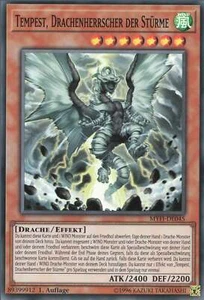 YuGiOh Tempest, Drachenherrscher der Stürme MYFI-DE045 Super Rare Neu 1st - Bild 1 von 2