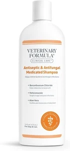 Veterinary Formula Antiseptic & Antifungal Shampoo for Pets, 16oz Soap Free - Picture 1 of 4