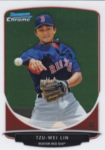 Tzu-Wei Lin 2013 Bowman Chrome BCP133 Chrome Prospect Lot of 8 Cards - Picture 1 of 1