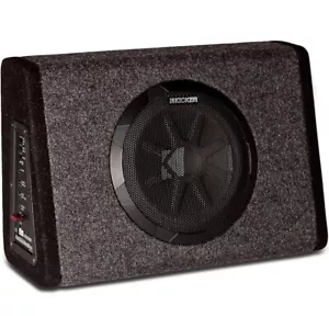 Nuevo Subwoofer Kicker 11PT250 10" con Amplificador 100W Incorporado Carcasa Cargada - Imagen 1 de 5