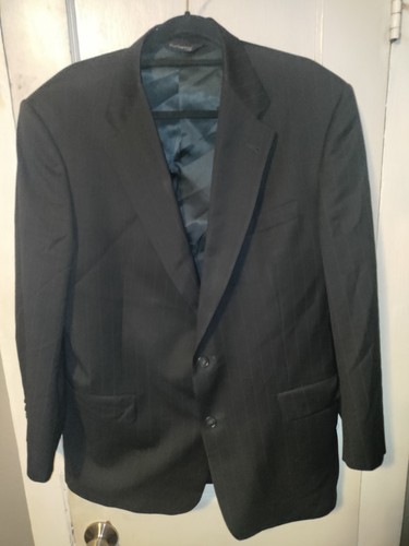 Giacca Cappotto Blazer Vintage Burberry Super 100 Lana Uomo Taglia 42R