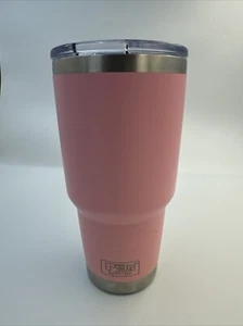 Insulated Vacuum Double Wall Travel Mug 30oz Stainless Steel Tumbler Pink 30oz - Picture 1 of 3
