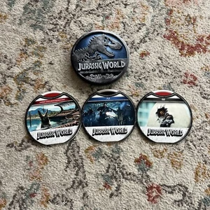 Jurassic World Steelbook Collectible Tin With Blu-Ray & DVD Discs - 3 Disc Set - Picture 1 of 2