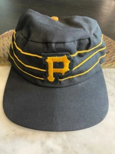 Vintage Original. Pittsburgh Pirates Pillbox Fitted Hat - UHCMWIU - Picture 1 of 8