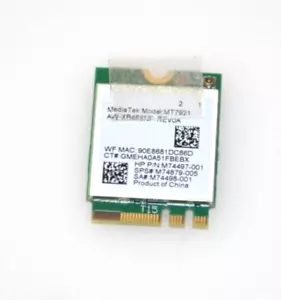 M74879-005, M74498-001, M74497-001 SKO-WLAN MEDIATEK TEQUILA AX 2X2 M.2 GRADE A - Picture 1 of 2