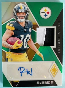 Panini Phoenix Football Rising Rookies 2024 RPA/49 #RRAJ-RWN Roman Wilson - Imagen 1 de 2