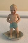 Antique Heubach German Bisque "Young Boy in Tub" 1910