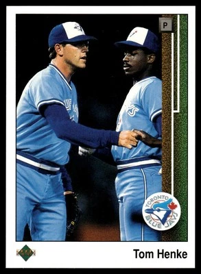 1989 Upper Deck #264 Tom Henke - Image 1 of 2