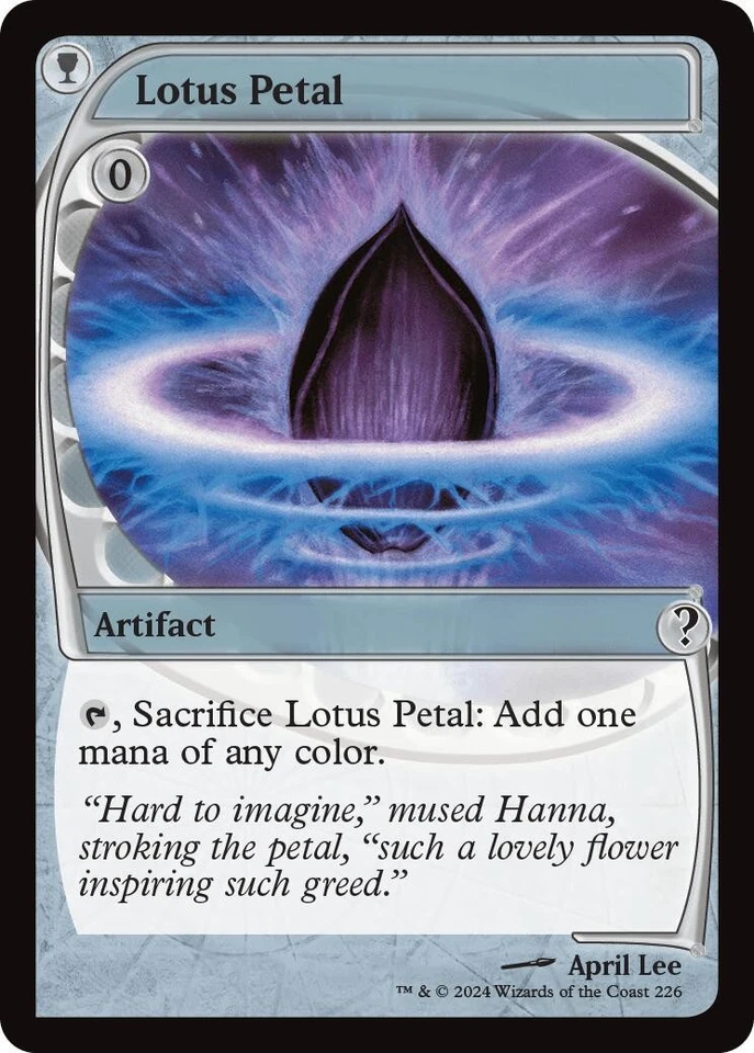 Lotus Petal (Future Sight) 226 NM Normal Mystery Booster 2 MTG EN - Image 1 of 1
