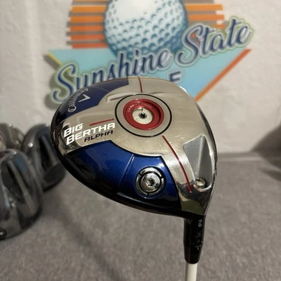 Driver Callaway Big Bertha Alpha 9* - Eje X-rígido Fubuki 60 g - Empuñadura nueva - 45" Foto 1 de 4